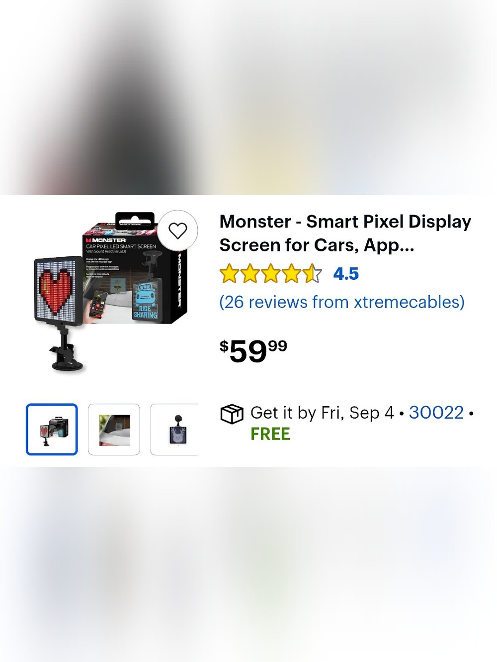 Customizable Smart Screen For Vehicles - Picture 2 of 7